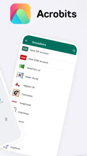 Acrobits: VoIP SIP Softphone screenshot