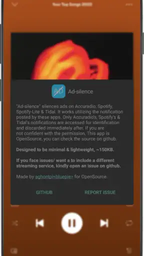 Ad-silence - OpenSource screenshot