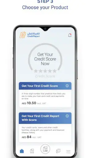 AECB CreditReport screenshot