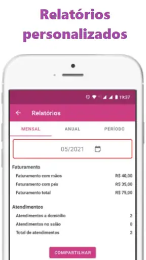 Agenda para Manicure App screenshot