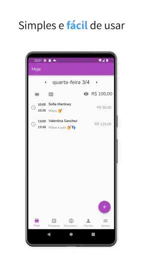 Agenda para Manicures e Beleza screenshot