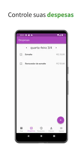 Agenda para Manicures e Beleza screenshot