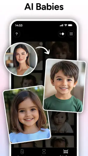 AI Baby Generator - TinyFaces screenshot