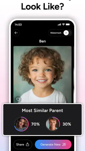 AI Baby Generator - TinyFaces screenshot