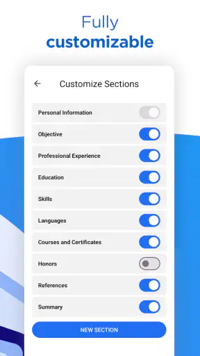 AI Resume Builder CV Maker PDF screenshot