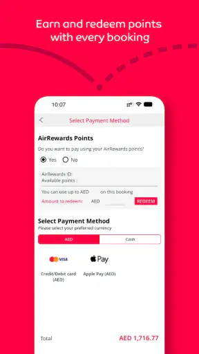 Air Arabia (official app) screenshot