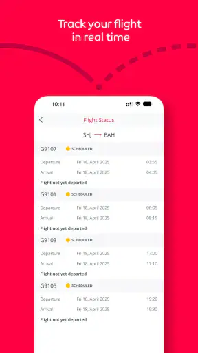 Air Arabia (official app) screenshot