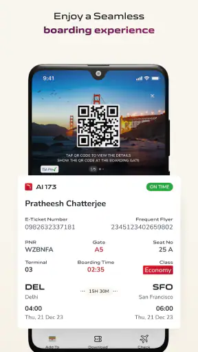 Air India: Book Flight Tickets screenshot