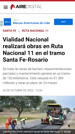AIRE TV - Aire de Santa Fe screenshot