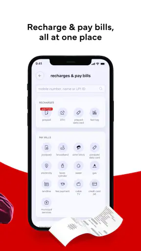 Airtel Thanks: Recharge & Bank screenshot