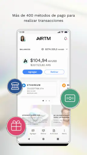 Airtm screenshot