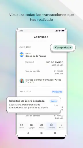 Airtm screenshot