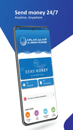 Al Ansari Exchange Send Money screenshot