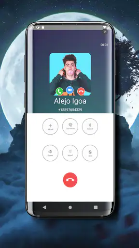 Alejo Igoa fake video call screenshot