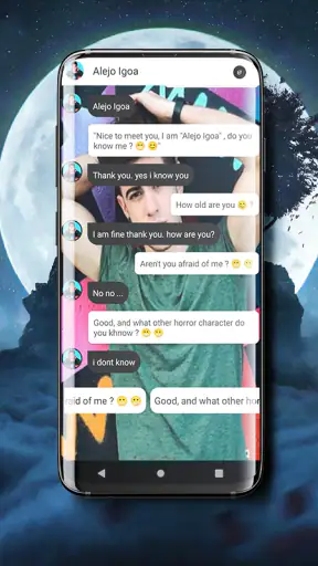 Alejo Igoa fake video call screenshot