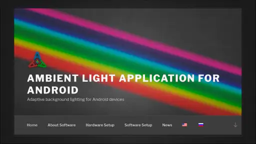 Ambient light Application screenshot