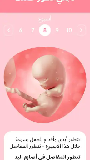 amma لمتابعة الحمل والطفل screenshot