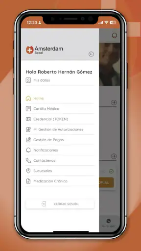 Amsterdam Salud screenshot