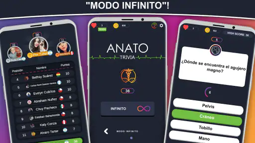 Anato Trivia - Quiz Anatomía screenshot