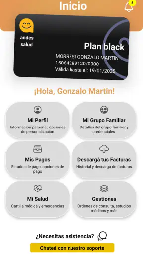 Andes Salud screenshot