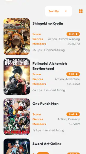 Anime Zone screenshot