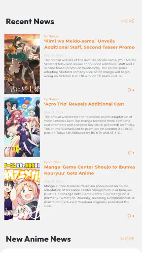 Anime Zone screenshot