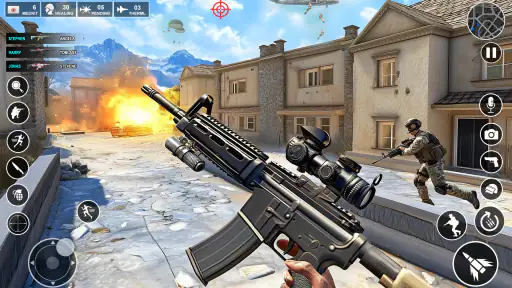 Anti-Terrorist Shooting Game screenshot