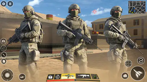 Anti-Terrorist Shooting Game screenshot