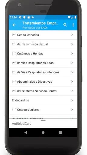 AntibioticApp screenshot
