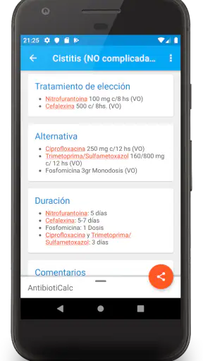 AntibioticApp screenshot