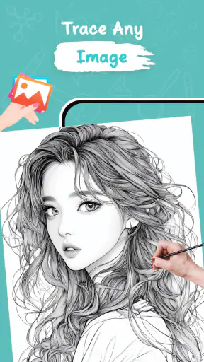 AR Draw Sketch: التتبع والرسم screenshot