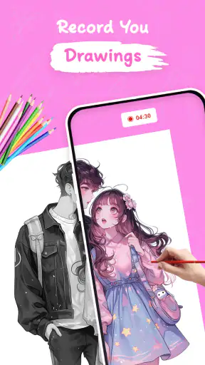 AR Draw Sketch: التتبع والرسم screenshot