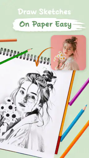 AR Draw Sketch: التتبع والرسم screenshot