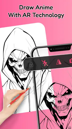 ARDraw - Anime Trace & Sketch screenshot