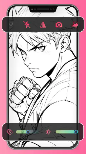 ARDraw - Anime Trace & Sketch screenshot