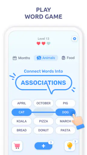 Associations Word Connections screenshot