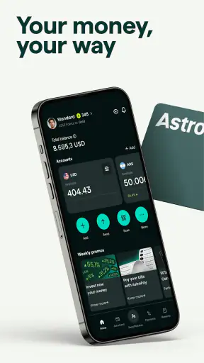 AstroPay screenshot