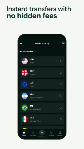 AstroPay screenshot