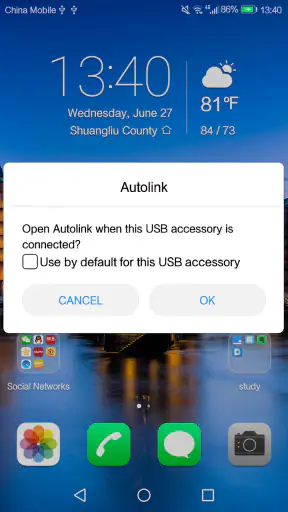 Autolink screenshot