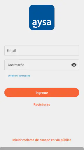 AySA screenshot