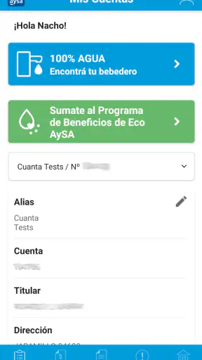 AySA screenshot