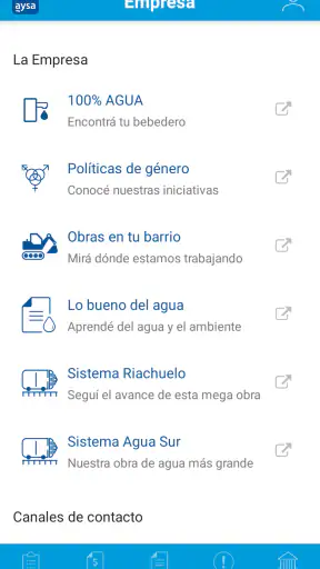 AySA screenshot