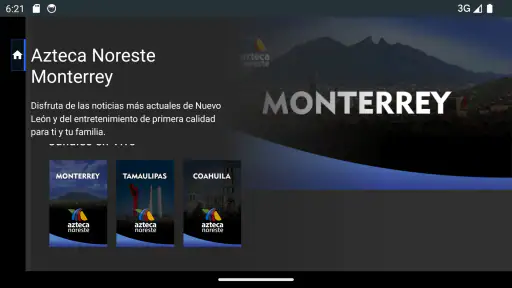 Azteca Noreste TV screenshot