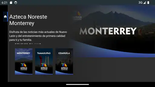 Azteca Noreste TV screenshot