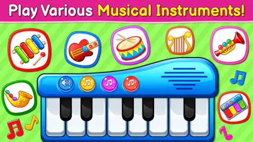 Baby Games: Piano & Baby Phone screenshot