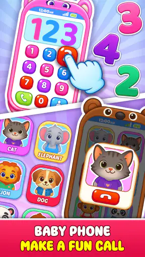 Baby Phone Game: Call & Chat screenshot