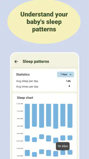 Baby tracker - feeding, sleep screenshot