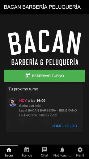 Bacan barbería y peluquería screenshot