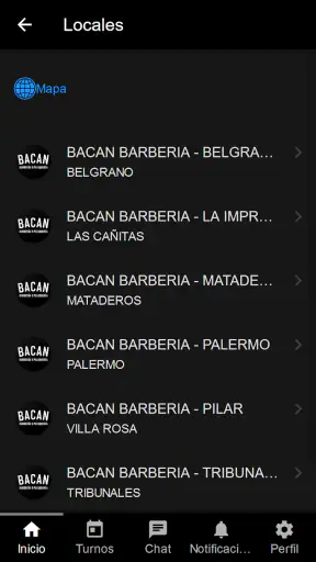 Bacan barbería y peluquería screenshot