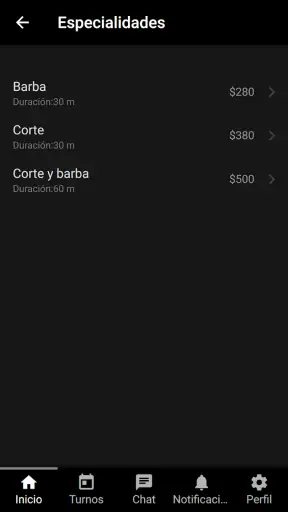 Bacan barbería y peluquería screenshot